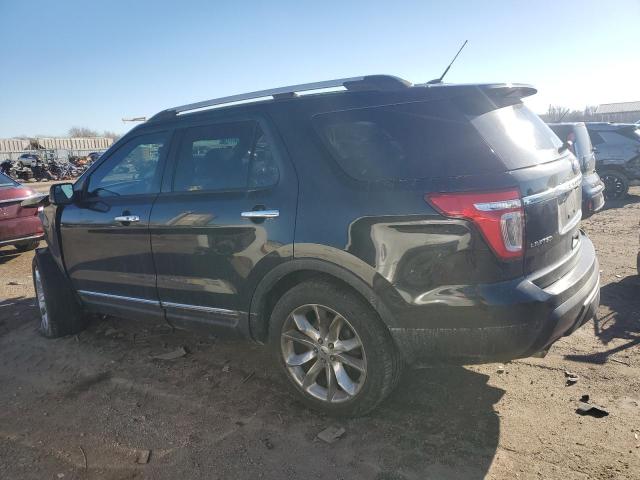 1FM5K8F86DGA79582 - 2013 FORD EXPLORER LIMITED BLACK photo 2