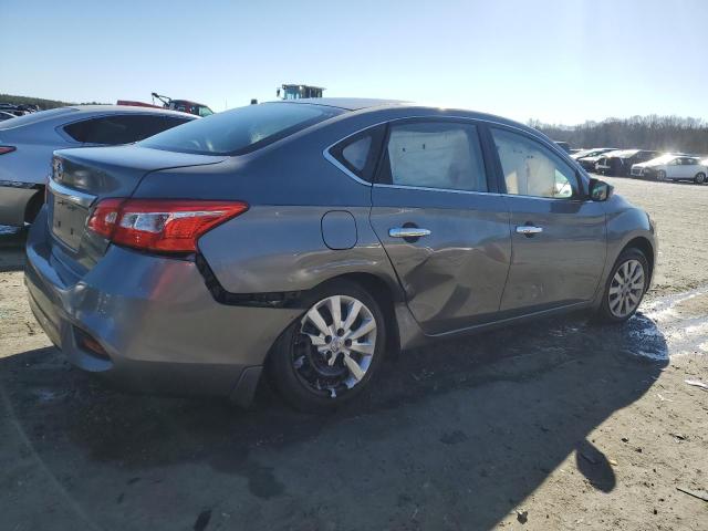 3N1AB7AP3HY286997 - 2017 NISSAN SENTRA S GRAY photo 3