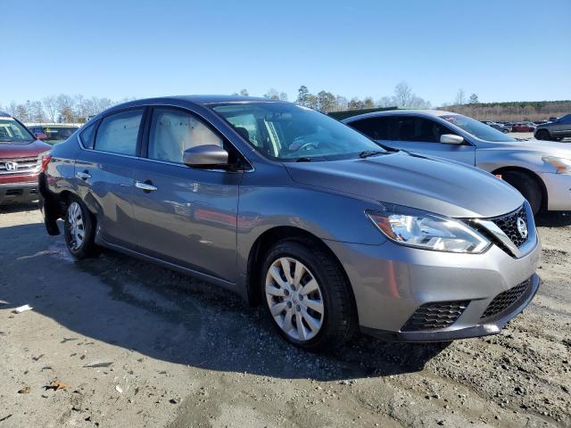 3N1AB7AP3HY286997 - 2017 NISSAN SENTRA S GRAY photo 4