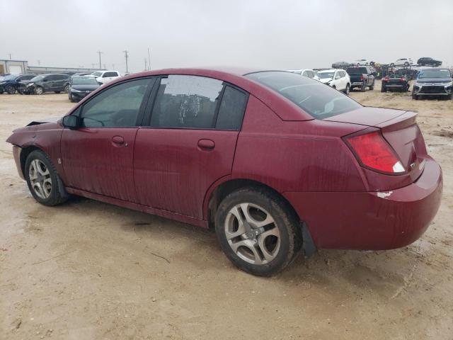 1G8AL52F64Z218840 - 2004 SATURN ION LEVEL 3 MAROON photo 2