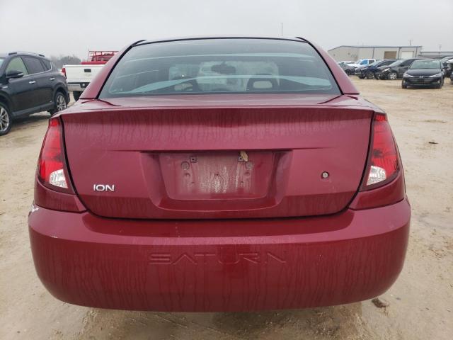 1G8AL52F64Z218840 - 2004 SATURN ION LEVEL 3 MAROON photo 6