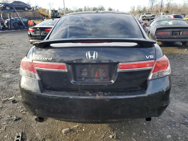 5KBCP3F8XBB003372 - 2011 HONDA ACCORD EXL BLACK photo 6