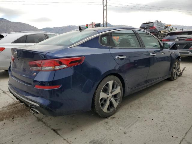 5XXGT4L35KG375046 - 2019 KIA OPTIMA LX BLUE photo 3