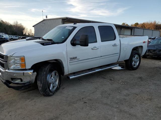 1GC1KXEGXDF108786 - 2013 CHEVROLET SILVERADO K2500 HEAVY DUTY LT WHITE photo 1