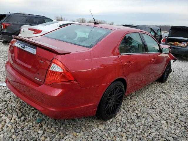 3FAHP0JG2CR269167 - 2012 FORD FUSION SEL RED photo 3