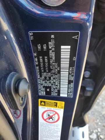 5TDKKRFH7GS122320 - 2016 TOYOTA HIGHLANDER XLE BLUE photo 13