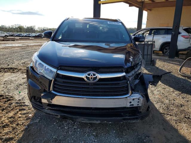 5TDKKRFH7GS122320 - 2016 TOYOTA HIGHLANDER XLE BLUE photo 5