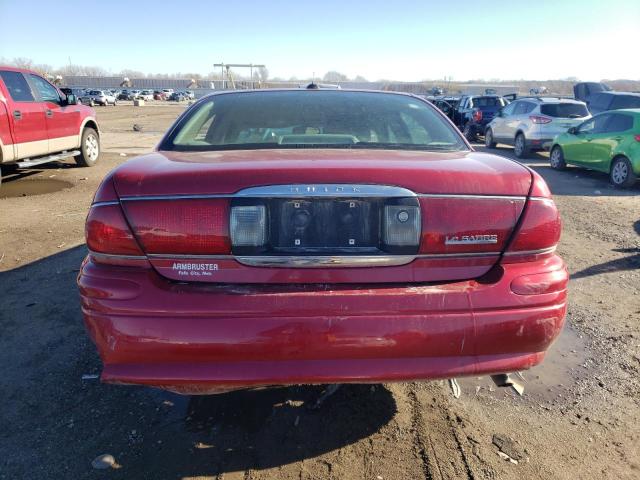 1G4HR54K63U260333 - 2003 BUICK LESABRE LIMITED RED photo 6