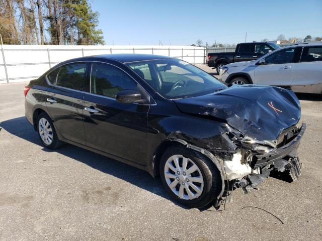 3N1AB7AP3HY313809 - 2017 NISSAN SENTRA S BLACK photo 4