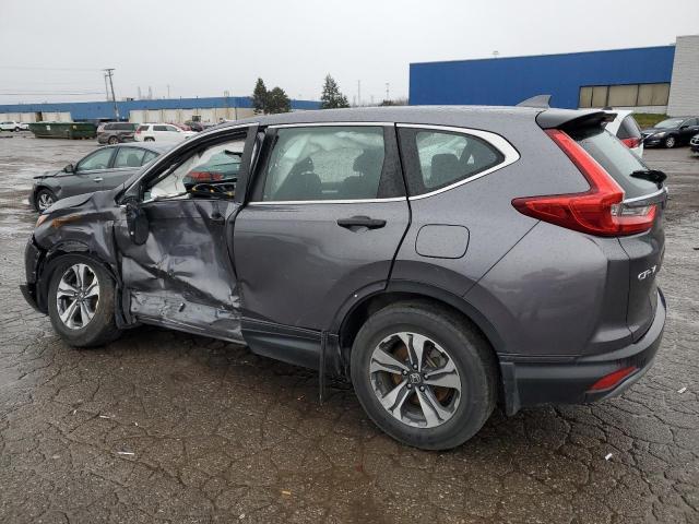 2HKRW5H34KH406158 - 2019 HONDA CR-V LX GRAY photo 2