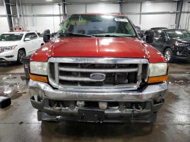 1FTSX31F53EA02231 - 2003 FORD F350 SRW SUPER DUTY RED photo 5