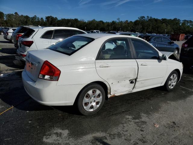 KNAFE122175395462 - 2007 KIA SPECTRA EX WHITE photo 3