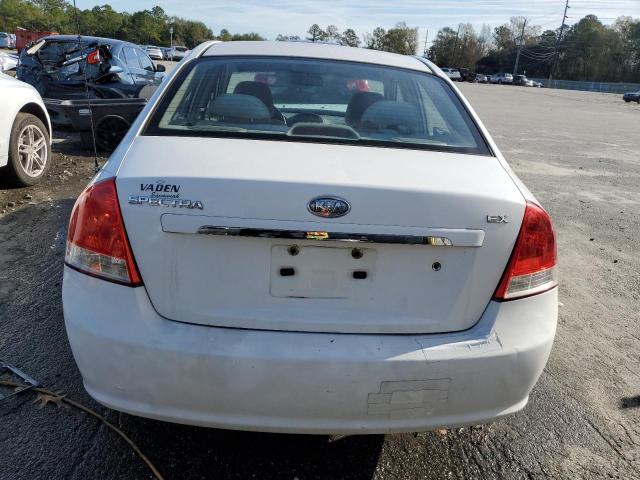 KNAFE122175395462 - 2007 KIA SPECTRA EX WHITE photo 6