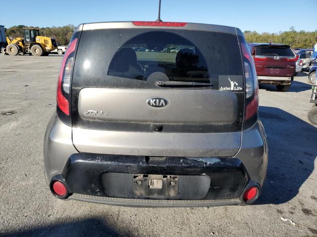 KNDJP3A53G7309698 - 2016 KIA SOUL + GRAY photo 6