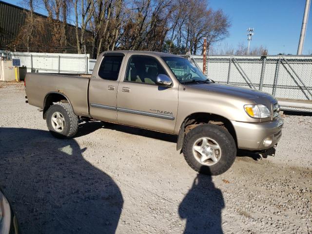 5TBBT44163S380997 - 2003 TOYOTA TUNDRA ACCESS CAB SR5 GOLD photo 4