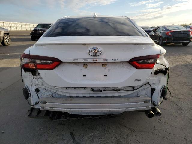 4T1S11AK7RU246573 - 2024 TOYOTA CAMRY SE NIGHT SHADE WHITE photo 6