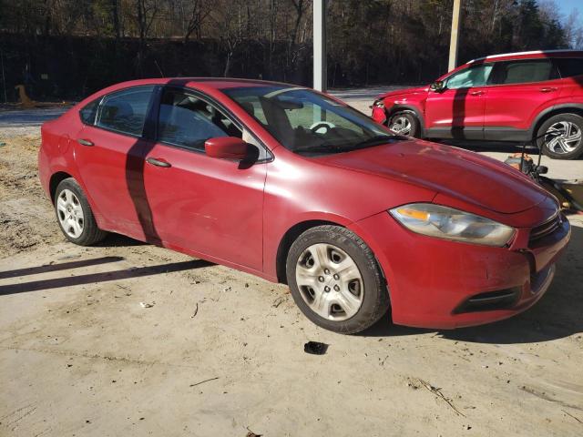 1C3CDFAA2DD110451 - 2013 DODGE DART SE RED photo 4