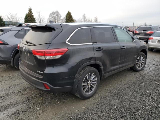 5TDJZRFH7KS588779 - 2019 TOYOTA HIGHLANDER SE BLACK photo 3