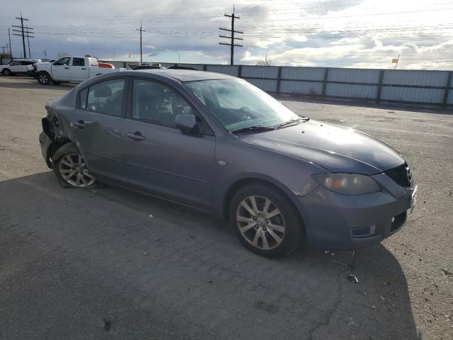 JM1BK32F371769067 - 2007 MAZDA 3 I GRAY photo 4