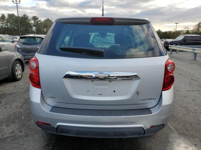 2GNFLCEK0D6138204 - 2013 CHEVROLET EQUINOX LS SILVER photo 6