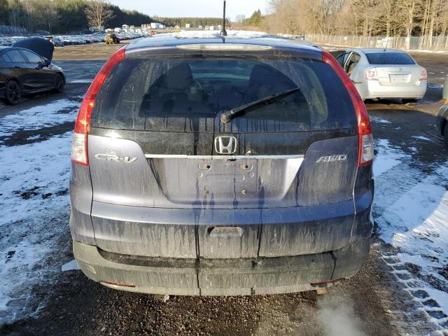 2HKRM4H33DH120336 - 2013 HONDA CR-V LX SILVER photo 6