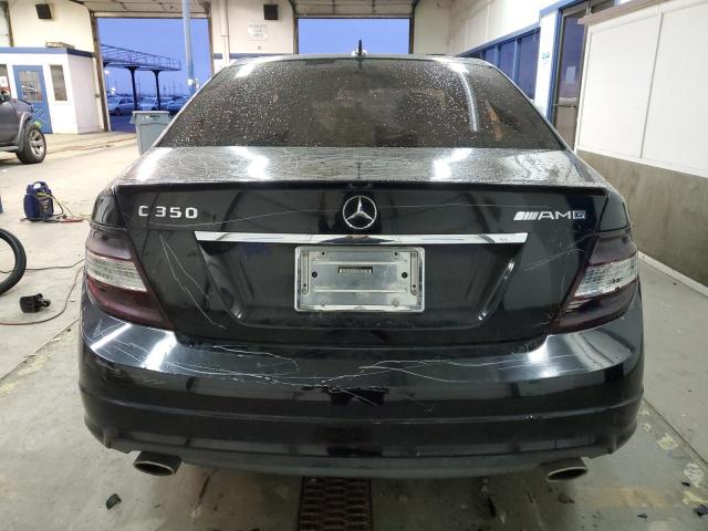 WDDGF56X28F054574 - 2008 MERCEDES-BENZ C 350 BLACK photo 6