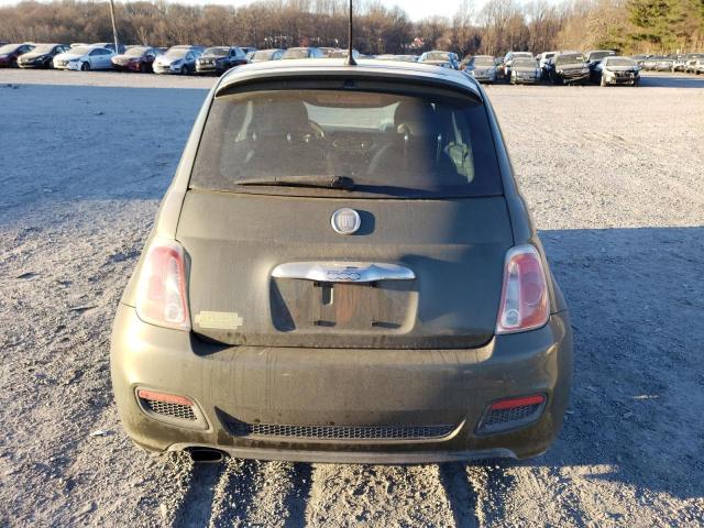 3C3CFFBR3CT120235 - 2012 FIAT 500 SPORT GREEN photo 6