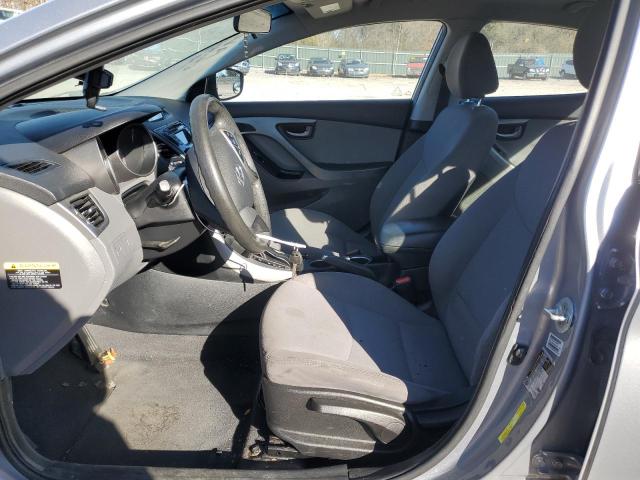 5NPDH4AE7GH688040 - 2016 HYUNDAI ELANTRA SE SILVER photo 7