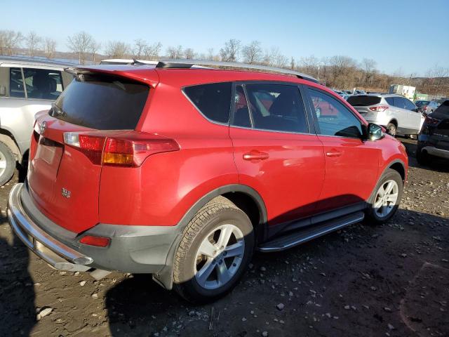 2T3RFREV6DW014243 - 2013 TOYOTA RAV4 XLE MAROON photo 3