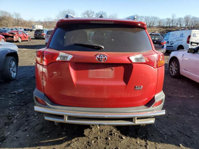 2T3RFREV6DW014243 - 2013 TOYOTA RAV4 XLE MAROON photo 6