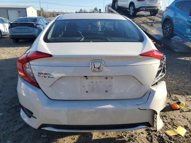 2HGFC2F62KH573992 - 2019 HONDA CIVIC LX WHITE photo 6