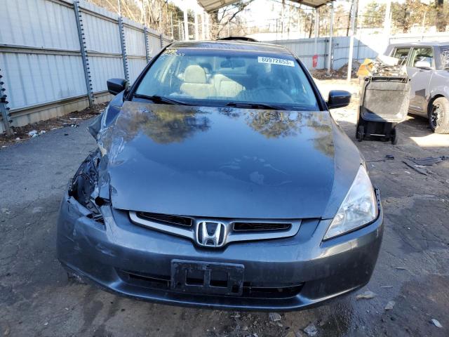 1HGCM56474A100428 - 2004 HONDA ACCORD LX BLUE photo 5