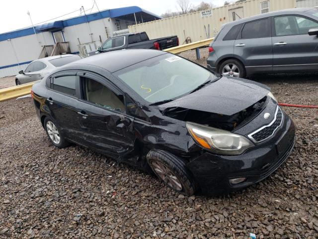 KNADN4A38D6231697 - 2013 KIA RIO EX BLACK photo 4