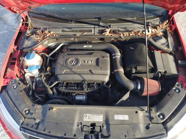 3VWD07AJXFM284497 - 2015 VOLKSWAGEN JETTA SE RED photo 11