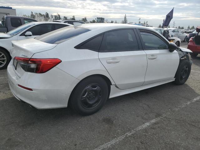 2HGFE2F53NH515718 - 2022 HONDA CIVIC SPORT თეთრი ფოტო 3