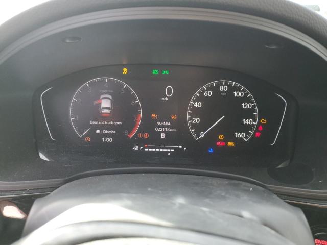 2HGFE2F53NH515718 - 2022 HONDA CIVIC SPORT თეთრი ფოტო 9