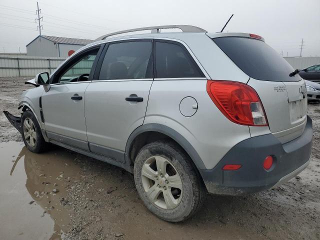 3GNFL2EK0DS518414 - 2013 CHEVROLET CAPTIVA LS SILVER photo 2