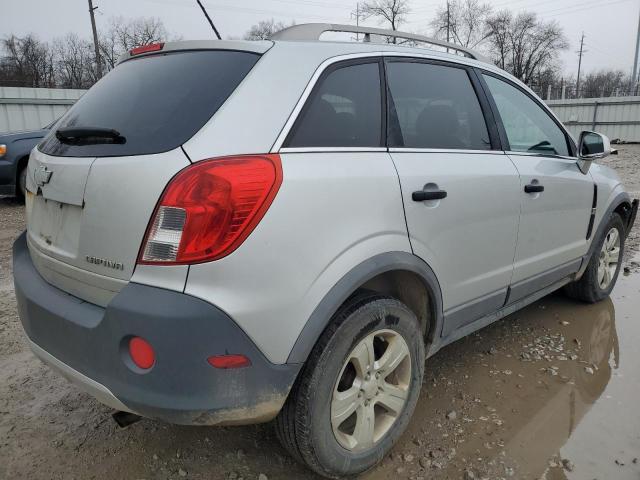 3GNFL2EK0DS518414 - 2013 CHEVROLET CAPTIVA LS SILVER photo 3