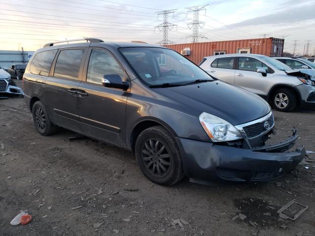 KNDMG4C79C6458828 - 2012 KIA SEDONA LX CHARCOAL photo 4