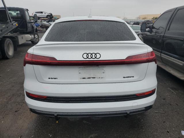WA13AAGE3NB036384 - 2022 AUDI E-TRON SPORTBACK PRESTIGE WHITE photo 6