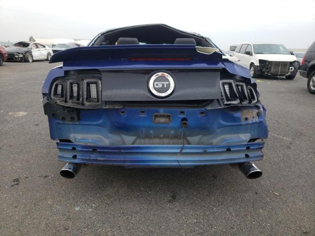 1ZVBP8CF4E5242350 - 2014 FORD MUSTANG GT BLUE photo 6