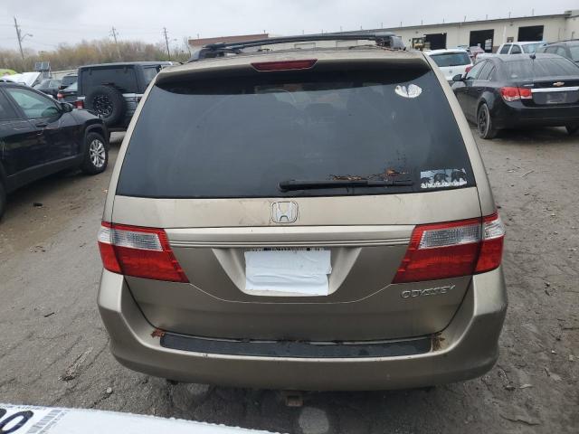 5FNRL38495B037287 - 2005 HONDA ODYSSEY EX TAN photo 6