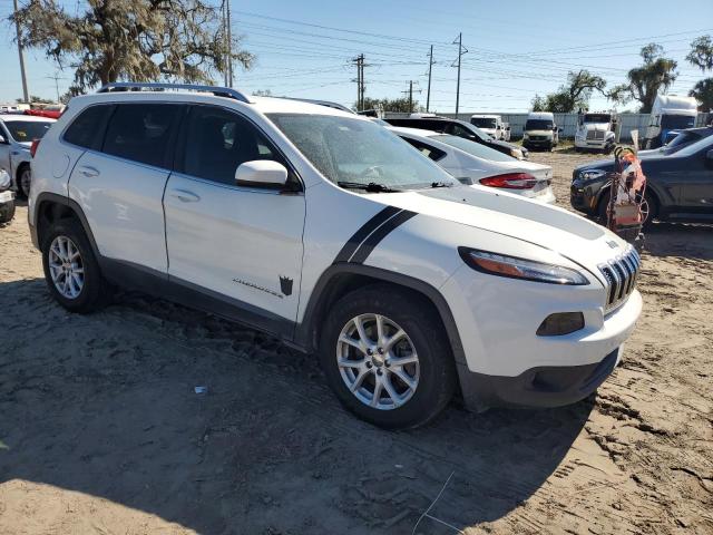 1C4PJMCBXFW594571 - 2015 JEEP CHEROKEE LATITUDE WHITE photo 4