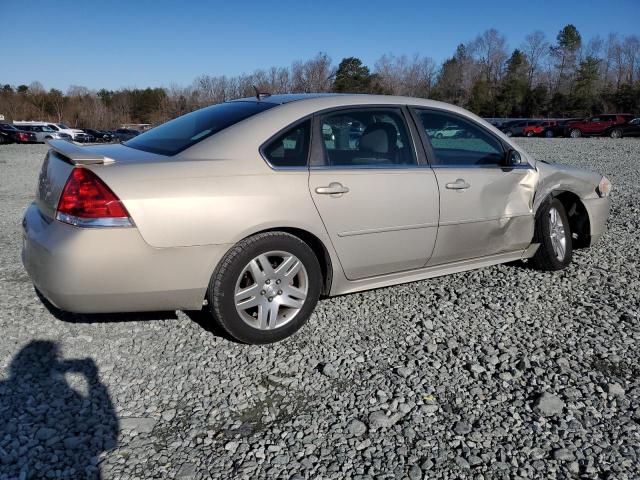 2G1WB5E36C1181062 - 2012 CHEVROLET IMPALA LT GOLD photo 3