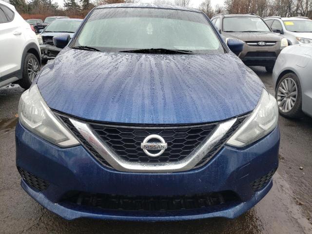 3N1AB7AP7HY403951 - 2017 NISSAN SENTRA S BLUE photo 5