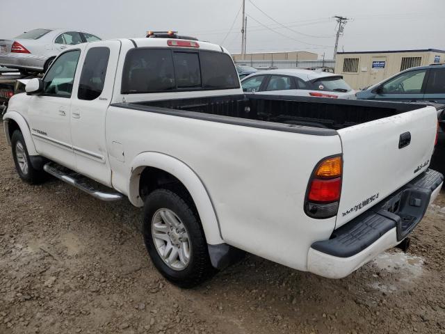 5TBBT48173S435709 - 2003 TOYOTA TUNDRA ACCESS CAB LIMITED WHITE photo 2