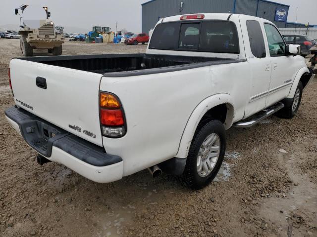 5TBBT48173S435709 - 2003 TOYOTA TUNDRA ACCESS CAB LIMITED WHITE photo 3