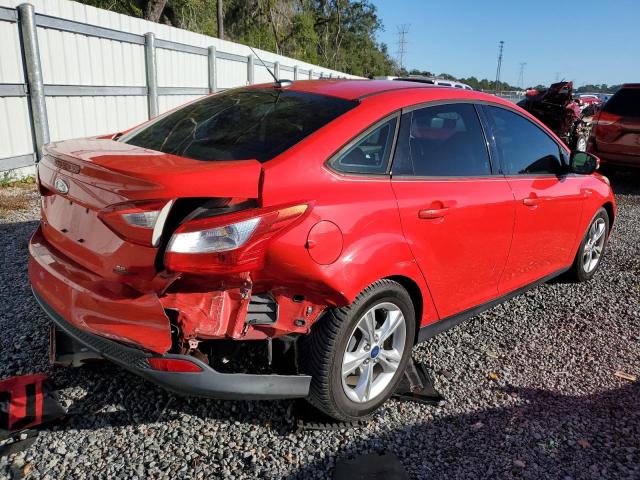 1FADP3F24EL157274 - 2014 FORD FOCUS SE RED photo 3