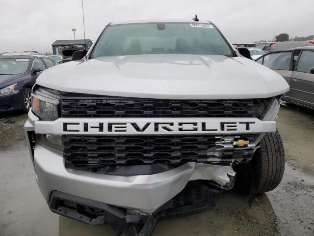 3GCPWBEK0NG137736 - 2022 CHEVROLET SILVERADO C1500 CUSTOM SILVER photo 5