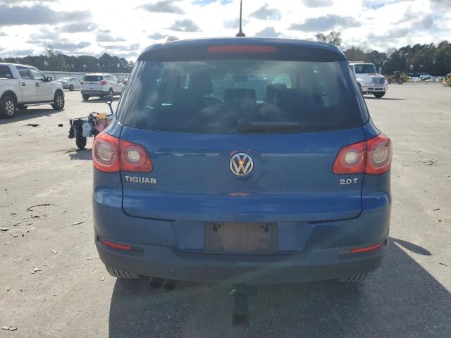 WVGAV7AX7AW503545 - 2010 VOLKSWAGEN TIGUAN S BLUE photo 6